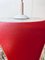 Vintage Colani UFO Ceiling Lamp in Red Plastic from Massive Lighting, 1970s, Image 11