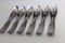 Model 7000 Danube Coffee Spoons by Janos Megyik for Amboss, 1970s, Set of 6 2
