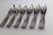 Model 7000 Danube Coffee Spoons by Janos Megyik for Amboss, 1970s, Set of 6, Image 2