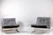 Mid-Century Danish Leather Lounge Chairs by Preben Fabricius & Jørgen Kastholm for Boex, Set of 2, Image 4