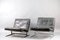 Mid-Century Danish Leather Lounge Chairs by Preben Fabricius & Jørgen Kastholm for Boex, Set of 2 1