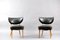 Mid-Century Danish Cocktail Wing Chairs, Set of 2, Image 3