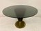 Mesa de comedor circular de latón y hierro de Pierre Cardin, años 70, Imagen 6