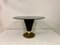 Brass And Iron Circular Dining Table by Pierre Cardin, 1970s 3