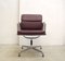 Aubergine EA208 Soft Pad Chairs by Charles & Ray Eames for Vitra, 2000s, Set of 8 3