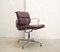 Aubergine EA208 Soft Pad Chairs by Charles & Ray Eames for Vitra, 2000s, Set of 8 2