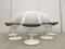 Oval Tulip Dining Table and Chairs by Eero Saarinen for Knoll International, 1990s 5