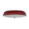Large Red Ceiling Lamp for Indoor by Bent Karlby, 1960s 1