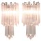 Mid-Century Modern Murano Glass Wall Sconces, Set of 2 1