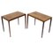 Tables d'Appoint de Johannes Andersen, 1960s, Danemark, Set de 2 1