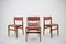 Danish Teak Dining Chairs, Set of 4, 1960s 2