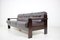 Mid-Century Scandinavian Leather Sofa, 1960s, Image 4
