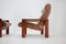 Mid-Century Leather Armchairs, Czechoslovakia, 1970s, Set of 2, Image 4