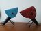 Mid-Century Table Lamps by Ernst Igl for Hillebrand, 1950s, Set of 2 3