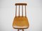 Mid-Century Wood Revolving Chair, Czechoslovakia, 1970s 3