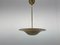 Lampe à Suspension Bauhaus & Fonctionnalisme en Laiton, 1930s 3