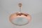 Functionalist Brass Pendant UFO by Josef Hurka for Napako, 1930s 5