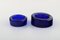 Low Bowls in Blue Art Glass by Erik Höglund for Kosta Boda, Set of 4, Image 5