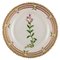 Royal Copenhagen Flora Danica Side Plate in Hand-Painted Porcelain with Flowers 1