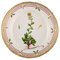 Royal Copenhagen Flora Danica Salad Plate in Hand-Painted Porcelain with Flowers 1