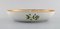 Flora Danica Oval Serving Bowl in Hand Painted Porcelain fron Royal Copenhagen, Image 4