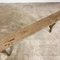 Long Antique Elm Wooden Bench 3