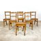 Antique Swedish Dining Chairs, Set of 6, Image 2