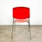 Red Pause Chair by Busk & Hertzog for Magnus Olesen 6