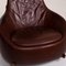 Brown Leather Dim Sums Rocking Chair & Stool with Storage Space from Montis, Set of 2, Image 4
