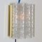 Glass & Brass Light Fixtures from Doria, 1970s, Set of 3, Image 14