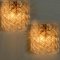Brass & White Spiral Murano Glass Torciglione Wall Lights, 1960, Set of 2 14