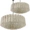 Chandeliers with 60 Glass Tubes from Doria, 1960s, Set of 2, Image 5