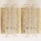 Structured Ice Glass and Brass Wall Sconces from Doria, 1960, Set of 2, Image 3