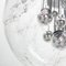 Large Hand Blown Bubble Glass Pendant Lights from Doria, 1970s, Set of 2, Image 2