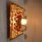 Beleuchtete Wandlampe aus Muranoglas, 1960er 13