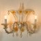 Rich Venetian Wall Sconces, Venice, Murano, 1960, Set of 2 8