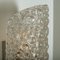 Lámpara de pared de cristal de Murano macizo de Hillebrand, 1960, Imagen 9