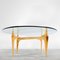 Sculptural Brass Coffee or Side Table by Knut Hesterberg, 1960 2