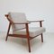 Danish Easy Chair in Lelievre Velvet, 1960s, Image 12