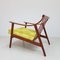 Danish Easy Chair in Lelievre Velvet, 1960s 9
