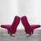 Kvadrat Upholstery Chairs F780 by Pierre Paulin for Artifort, 1970s, Set of 2 11