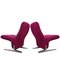 Kvadrat Upholstery Chairs F780 by Pierre Paulin for Artifort, 1970s, Set of 2 10