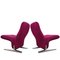 Kvadrat Upholstery Chairs F780 by Pierre Paulin for Artifort, 1970s, Set of 2 7