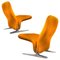 Dutch Kvadrat Upholstery Lounge Chairs by Pierre Paulin for Artifort, 1970s, Set of 2, Image 1