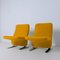 Dutch Kvadrat Upholstery Lounge Chairs by Pierre Paulin for Artifort, 1970s, Set of 2 4