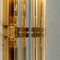 Murano Glass and Gilt Brass Sconce in the Style of Venini, 1960s 4