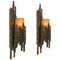 Brutalist Wall Sconce with Murano Glass by Marcello Fantoni, 1960s, Image 2