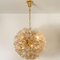 Großer Messing Gold Murano Glas Sputnik Kronleuchter von Paolo Venini für Veart 14