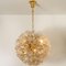 Large Brass Gold Murano Glass Sputnik Chandelier by Paolo Venini for Veart, Image 14