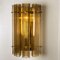 Large Murano Wall Sconce or Wall Light in Glass and Brass 2